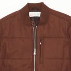 Insulated Shirt Jacket // Brick (XL)
