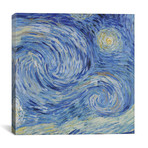 The Starry Night, June 1889 // Vincent van Gogh (26"W x 26"H x 1.5"D)