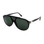Persol // Men's PO3217S-95-31 Sunglasses // Black + Gray