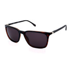 Hugo Boss // Men's 0959-S-086 Rectangular Sunglasses // Dark Havana