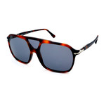 Persol // Men's PO3223S-1101R5 Sunglasses // Dark Havana + Gray