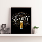 Social Anxiety (11"W x 17"H)
