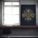 Rivendell Cider // The Lord of the Rings (11"W x 17"H)