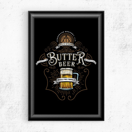 Butterbeer // Harry Potter (11"W x 17"H)