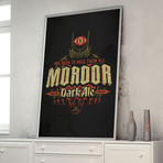 Mordor Dark Ale // The Lord of the Rings (11"W x 17"H)