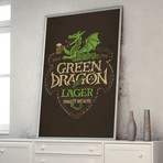 Green Dragon Lager // The Lord of Rings (11"W x 17"H)