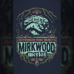 Mirkwood Merlot // The Lord of the Rings (11"W x 17"H)