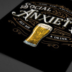 Social Anxiety (11"W x 17"H)