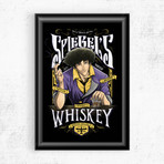 Spiegel's Whiskey // Cowboy Bebop (11"W x 17"H)