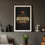 Mordor Dark Ale // The Lord of the Rings (11"W x 17"H)