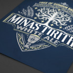 Minas Tirith White Ale // The Lord of the Rings (11"W x 17"H)