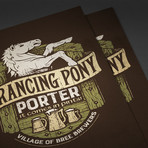 Prancing Pony Porter // The Lord of the Rings (11"W x 17"H)