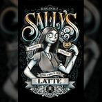 Sally's Latte // The Nightmare Before Christmas (11"W x 17"H)