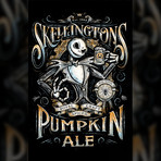 Skellington's Pumpkin Ale // The Nightmare Before Christmas (11"W x 17"H)