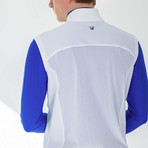 Euro Aq Air Punching Open Vest // White (XL)