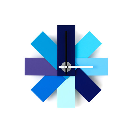 Watch Me Wall Clock (Blue)