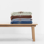 Papa Throw Blanket (Camel/Lilac)