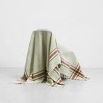 Papa Throw Blanket (Camel/Lilac)