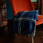 Papa Throw Blanket (Camel/Lilac)