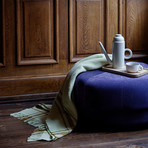 Papa Throw Blanket (Camel/Lilac)