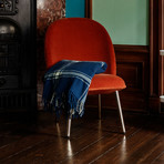 Papa Throw Blanket (Camel/Lilac)