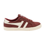Tennis Mark Cox Shoes // Burgundy + Off White (US: 8)
