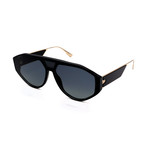 Dior Men's CLAN-1-807 Aviator Sunglasses // Black
