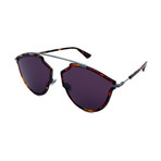 Dior Unisex SOREAL-RISE-H2H Pilot Sunglasses // Havana + Silver