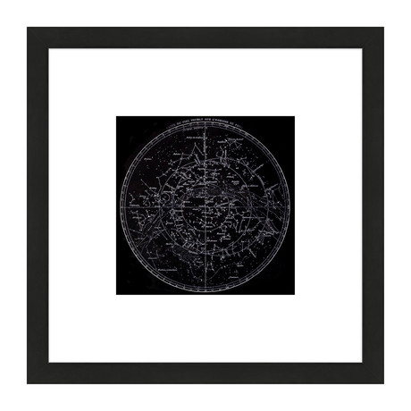 Visible Stars, French, 19th C. (Silver Frame)