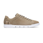 Breeze Leather Tennis Shoe // Timberwolf + White (US: 7)