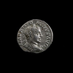 Original Roman Empire Silver Denarius // Emperor Elagabalus // Ca. 218-222 AD