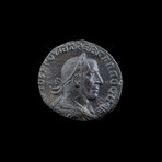 Original Roman Empire Bronze Sesterce Coin // Emperor Trebonianus Gallus // Ca. 251 - 253 AD