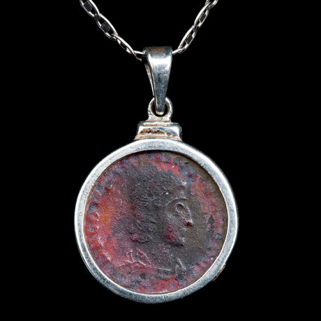 Authentic Roman Coin Necklace Set // Emperor Constantius (337-361 AD) // V1