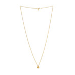 Mikimoto 18k Yellow Gold Diamond + South Sea Pearl Pendant Necklace // Store Display