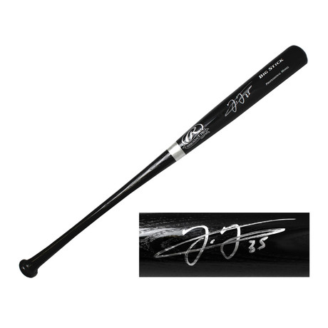 Frank Thomas // Signed Rawlings Big Stick Black Baseball Bat