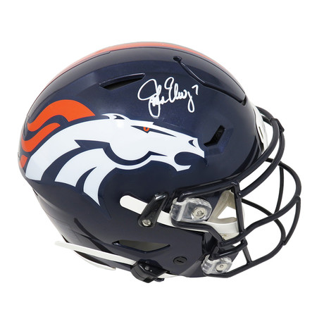 John Elway // Denver Broncos // Signed Riddell SpeedFlex Authentic Helmet