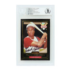 Frank Robinson // Signed Hillshire Farms Home Run Heroes Baseball Trading Card