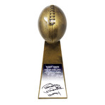 Randy White // Signed Football World Champion Replica Gold Trophy