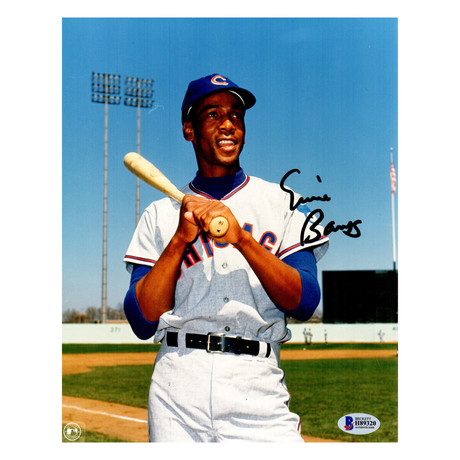 Ernie Banks // Chicago Cubs // Signed Photo