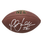 Marshall Faulk // Signed Wilson Super Grip Full Size NFL Football