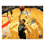 Giannis Antetokounmpo // Milwuakee Bucks // Signed Action Photo