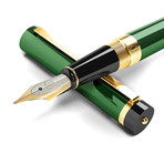 Fountain Pen // Modern Classic // Medium Nib (Emerald Green)