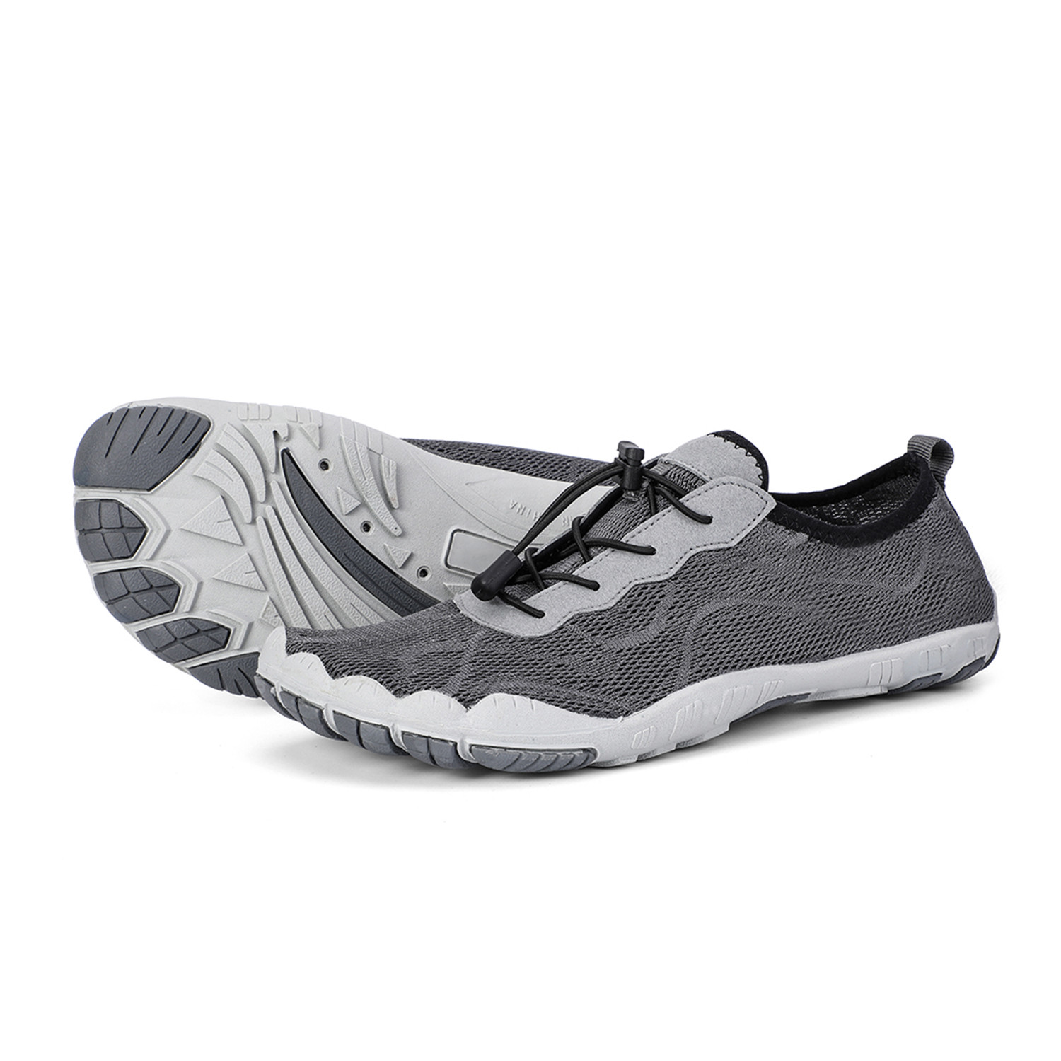 Men's Barefoot Mesh Water Shoes // Gray (US: 8) - Shoe Clearance ...