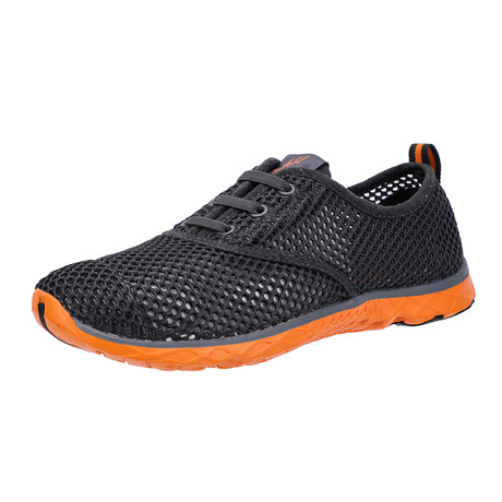 Men's XDrain Classic 1.0 Water Shoes // Dark Gray + Orange (US: 7)