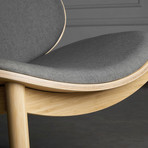 Danica Lounge Chair // Wheat Gray