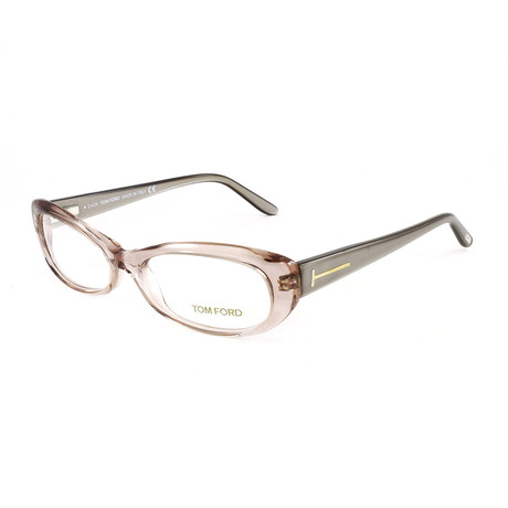 Tom Ford // Women's FT5141V Optical Frames // Light Rose + Gray