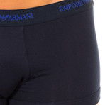 Pack of 2 Retro Boxers // Navy + Royal Blue (XL)