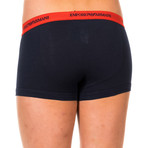 Pack of 3 Retro Boxers // Black + Red + White (XS)