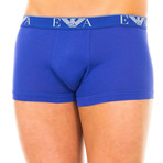 Pack of 2 Retro Boxers // Blue + Gray (S)