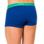 Pack of 2 Boxers // Green + Royal Blue (2XL)